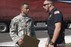 First time gay threesome with police officers to be a homemade video
