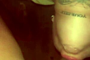 Young girlfriend swallows and vomits in this homemade video