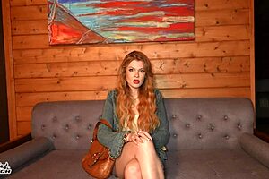 Redhead friend's daughter gets bound and fucked hard