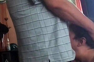 Mature gay blows a young guy